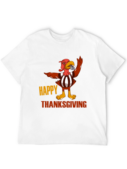 Funny Thanksgiving Turkey Referee T-Shirt