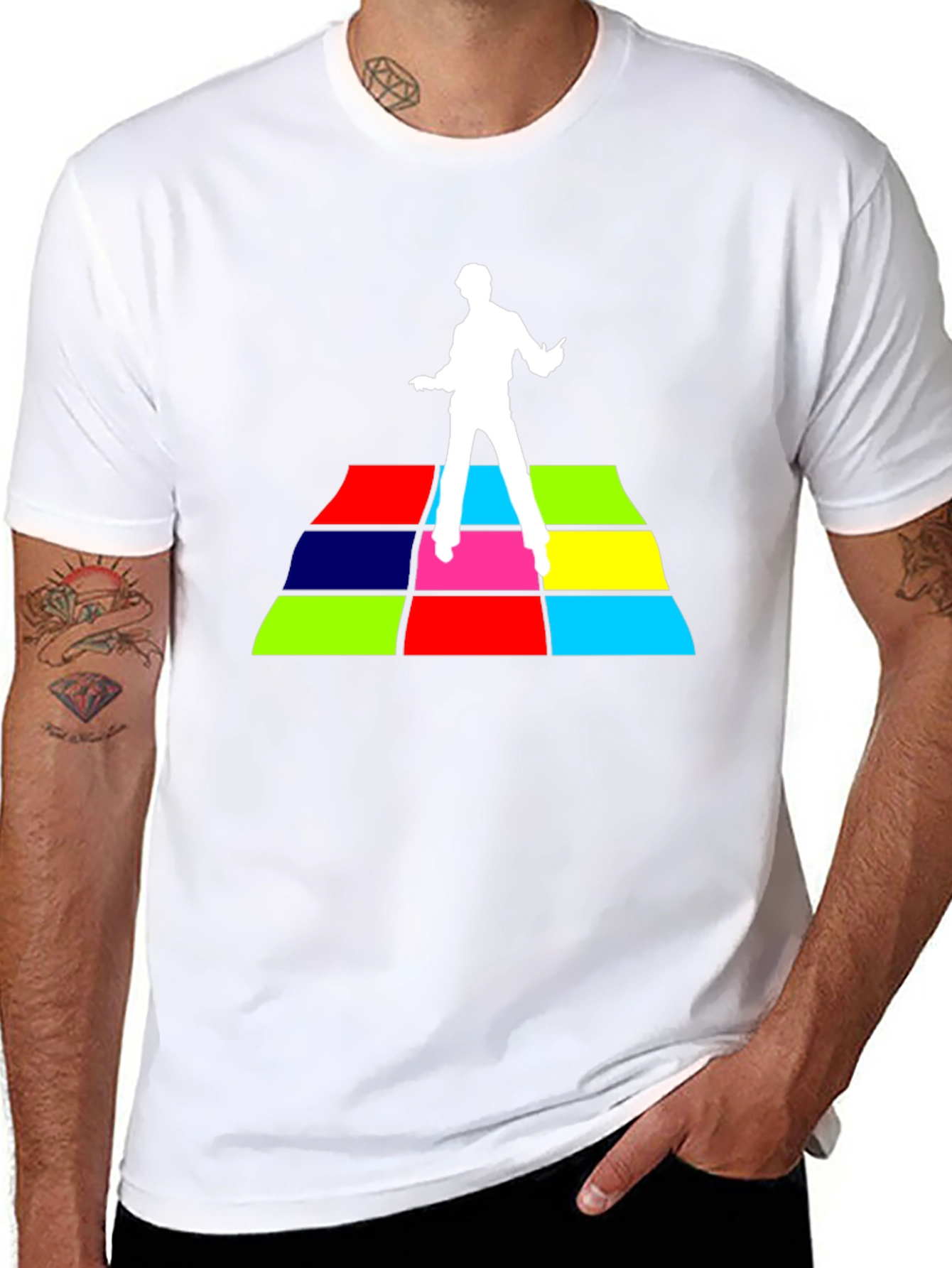 Retro Disco Dancer T-Shirt - Groovy 70s Style