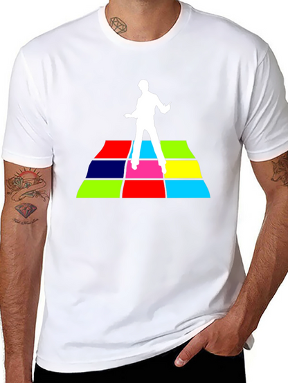 Retro Disco Dancer T-Shirt - Groovy 70s Style