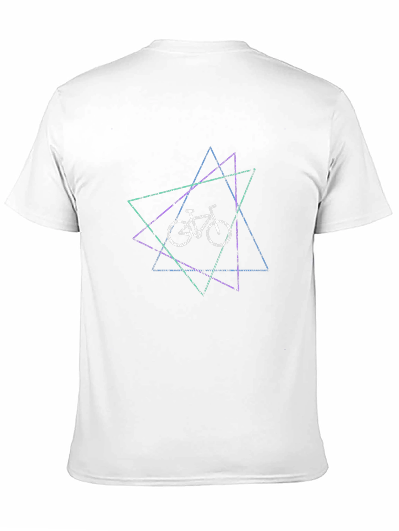 Geometric Bike Graphic T-Shirt