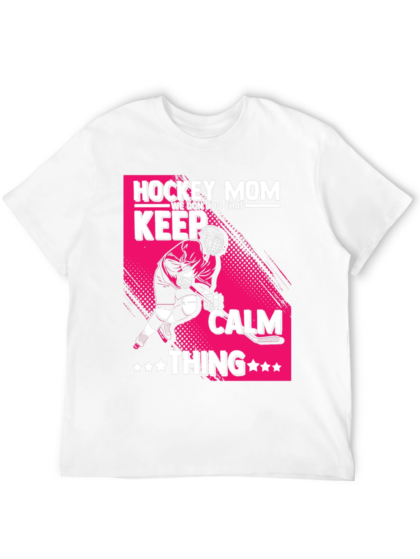 Hockey Mom Keep Calm T-Shirt