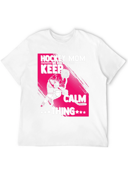 Hockey Mom Keep Calm T-Shirt