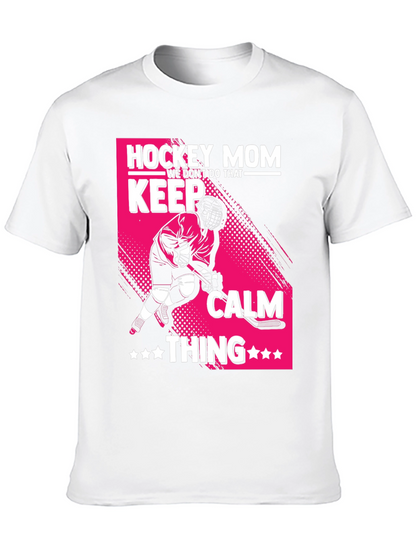 Hockey Mom Keep Calm T-Shirt