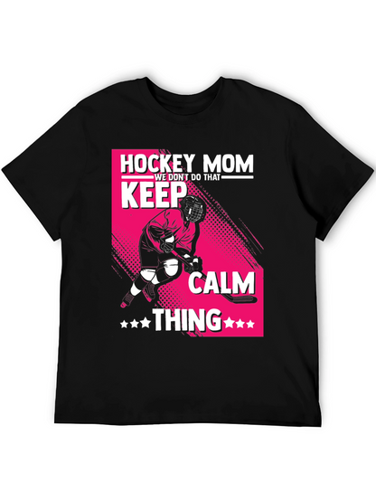 Hockey Mom Keep Calm T-Shirt