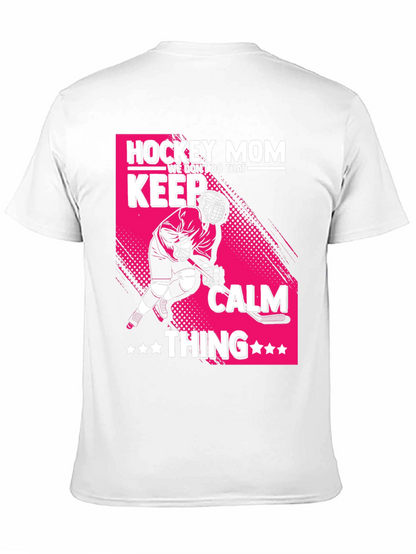 Hockey Mom Keep Calm T-Shirt