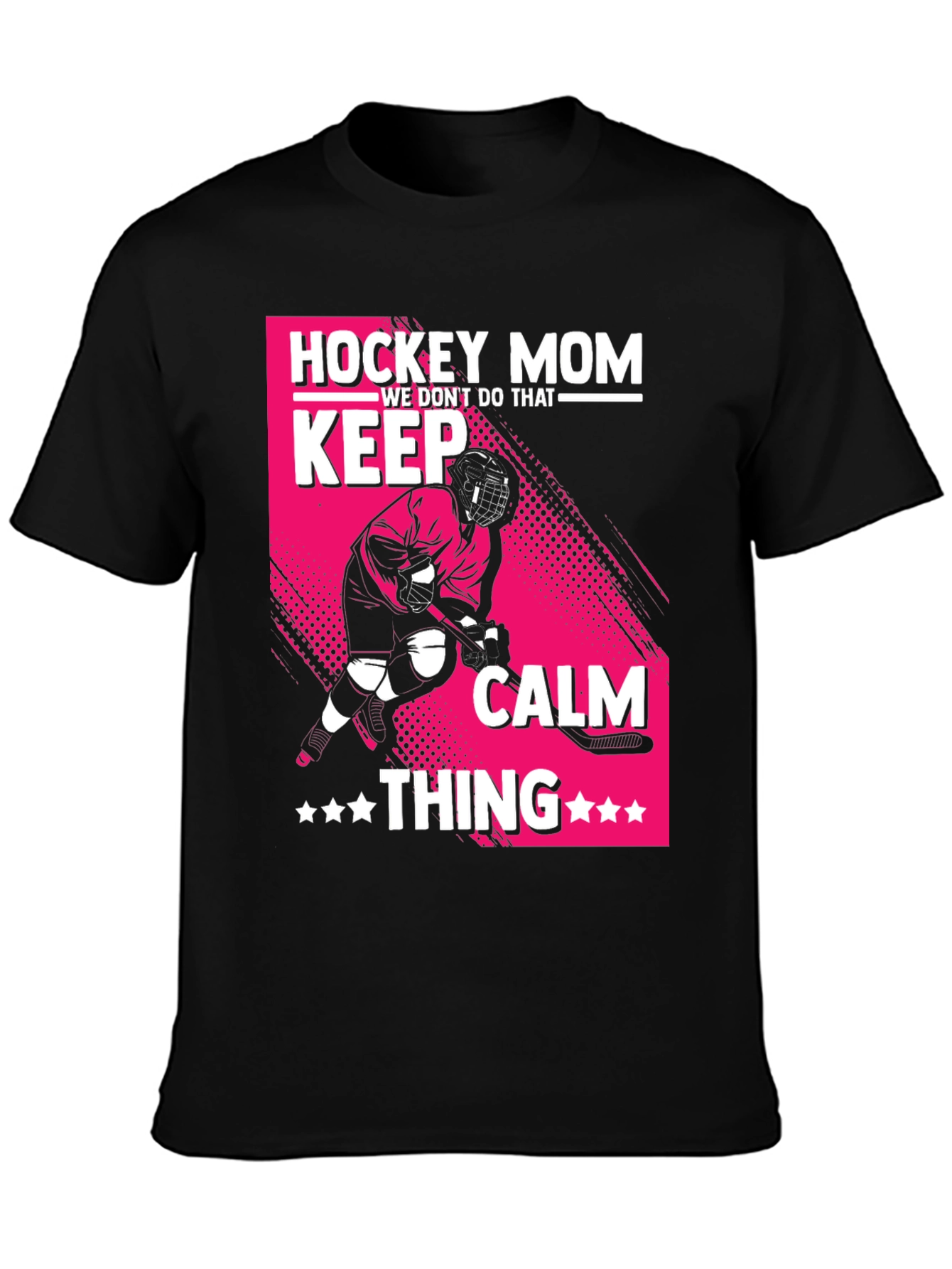 Hockey Mom Keep Calm T-Shirt