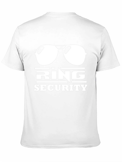 Ring Security Graphic T-Shirt - Stylish Wedding Party Apparel