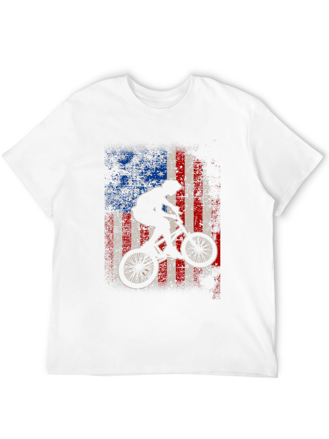 BMX American Flag Graphic Tee