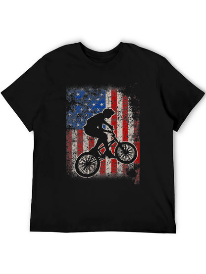 BMX American Flag Graphic Tee