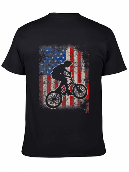 BMX American Flag Graphic Tee