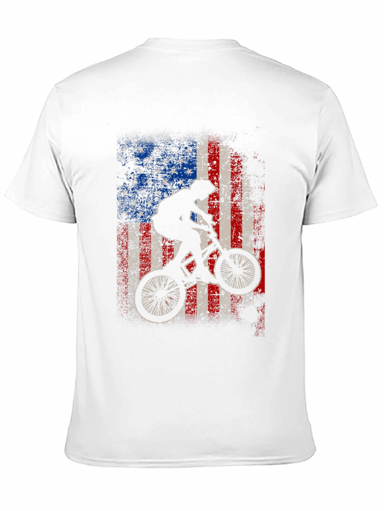 BMX American Flag Graphic Tee