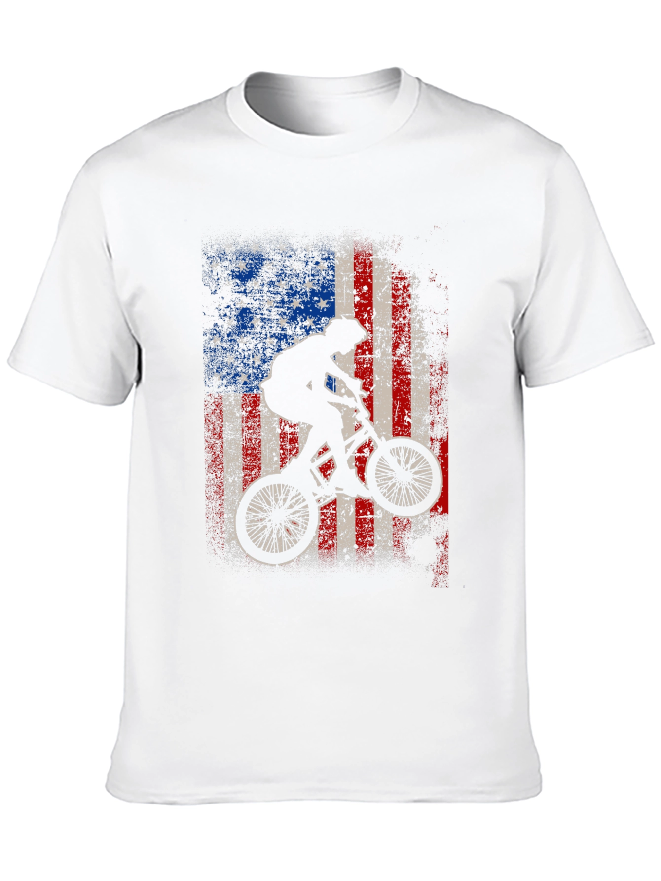 BMX American Flag Graphic Tee