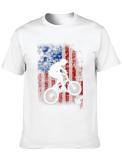 BMX American Flag Graphic Tee