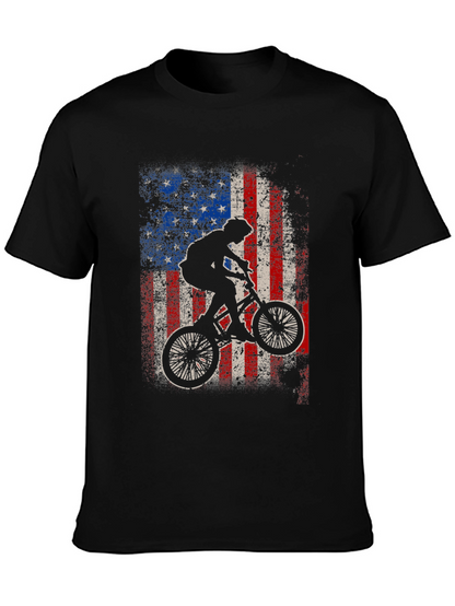 BMX American Flag Graphic Tee