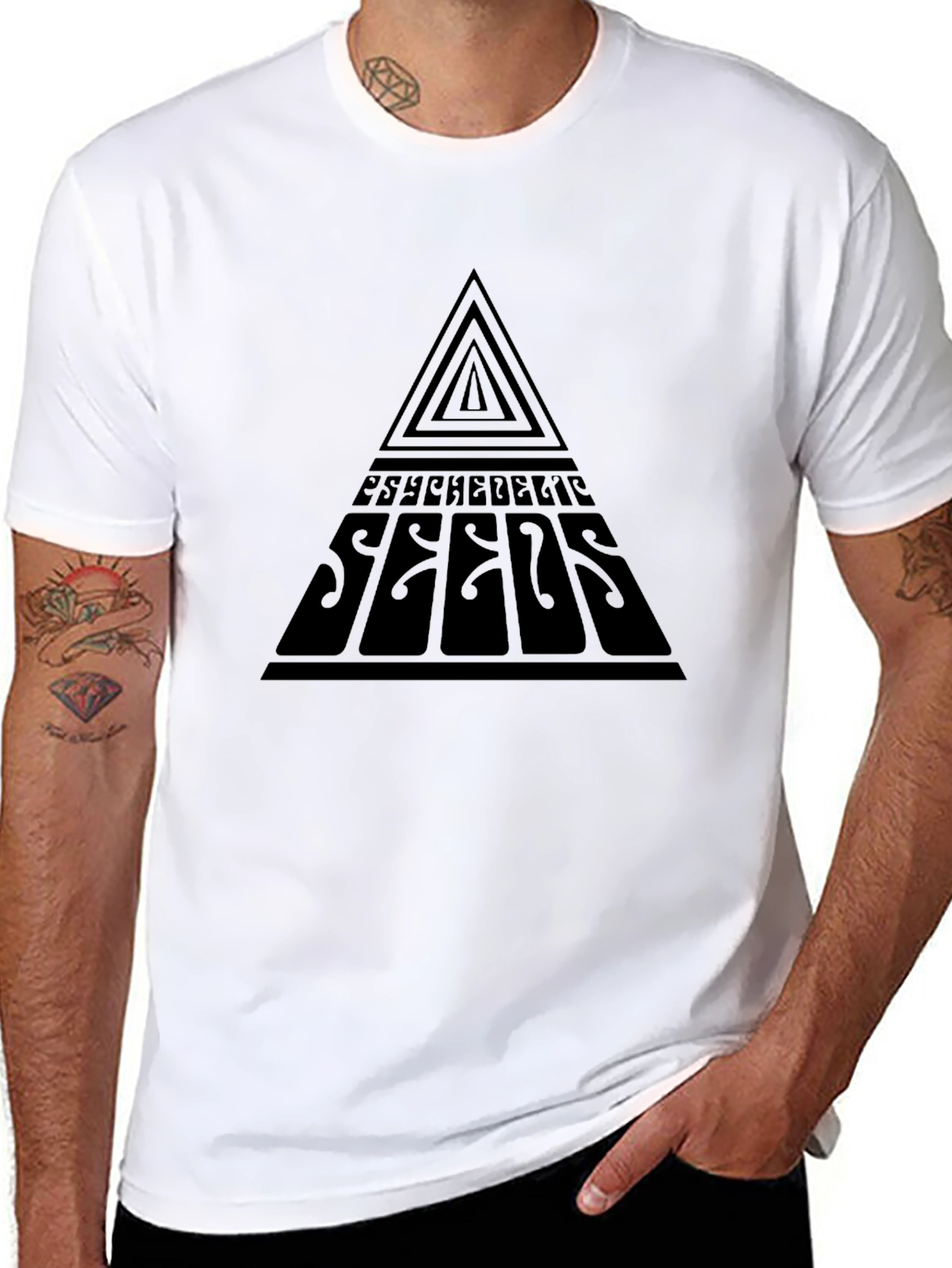 Psychedelic Seeds Graphic T-Shirt