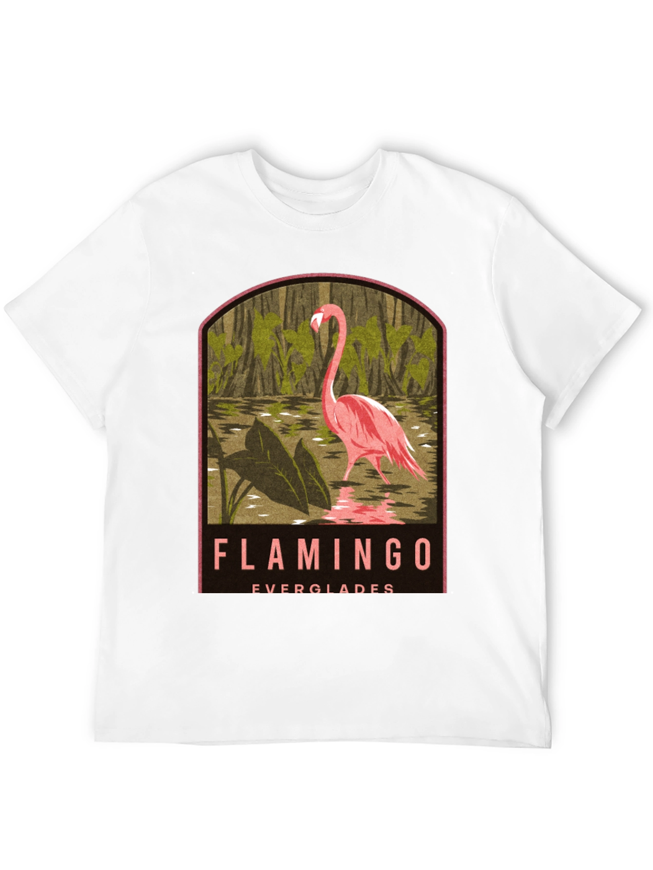 Flamingo Everglades Graphic Tee