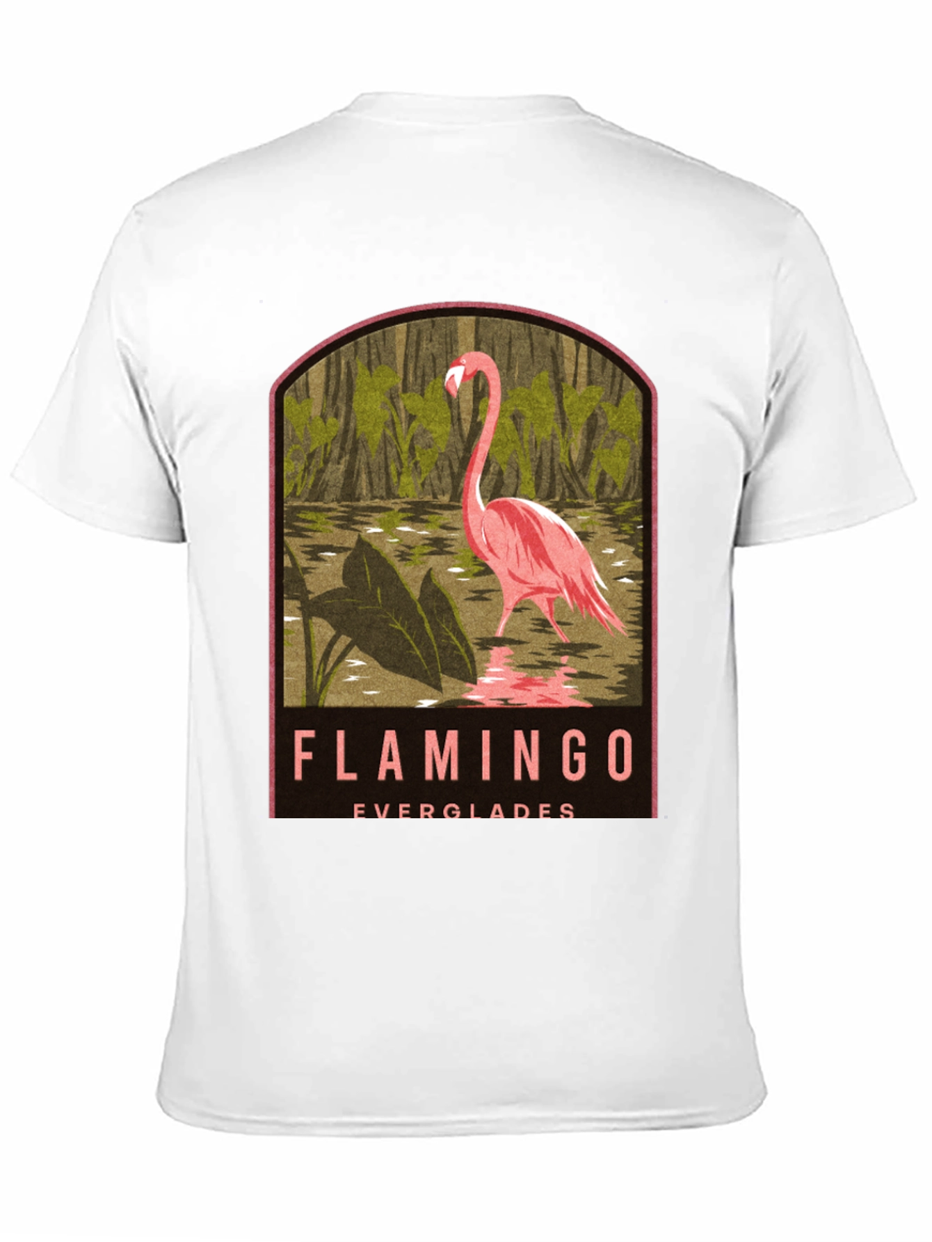 Flamingo Everglades Graphic Tee