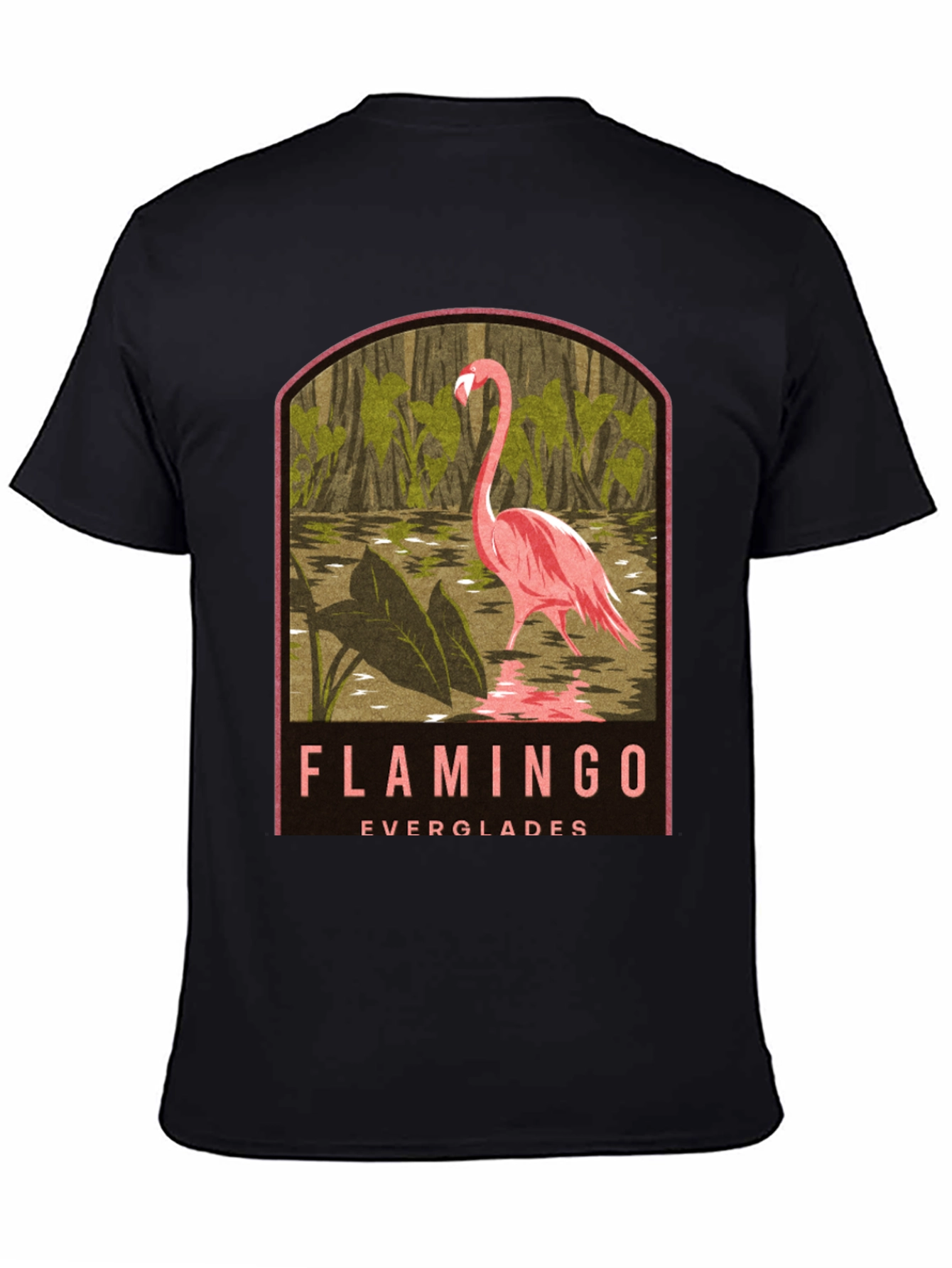 Flamingo Everglades Graphic Tee
