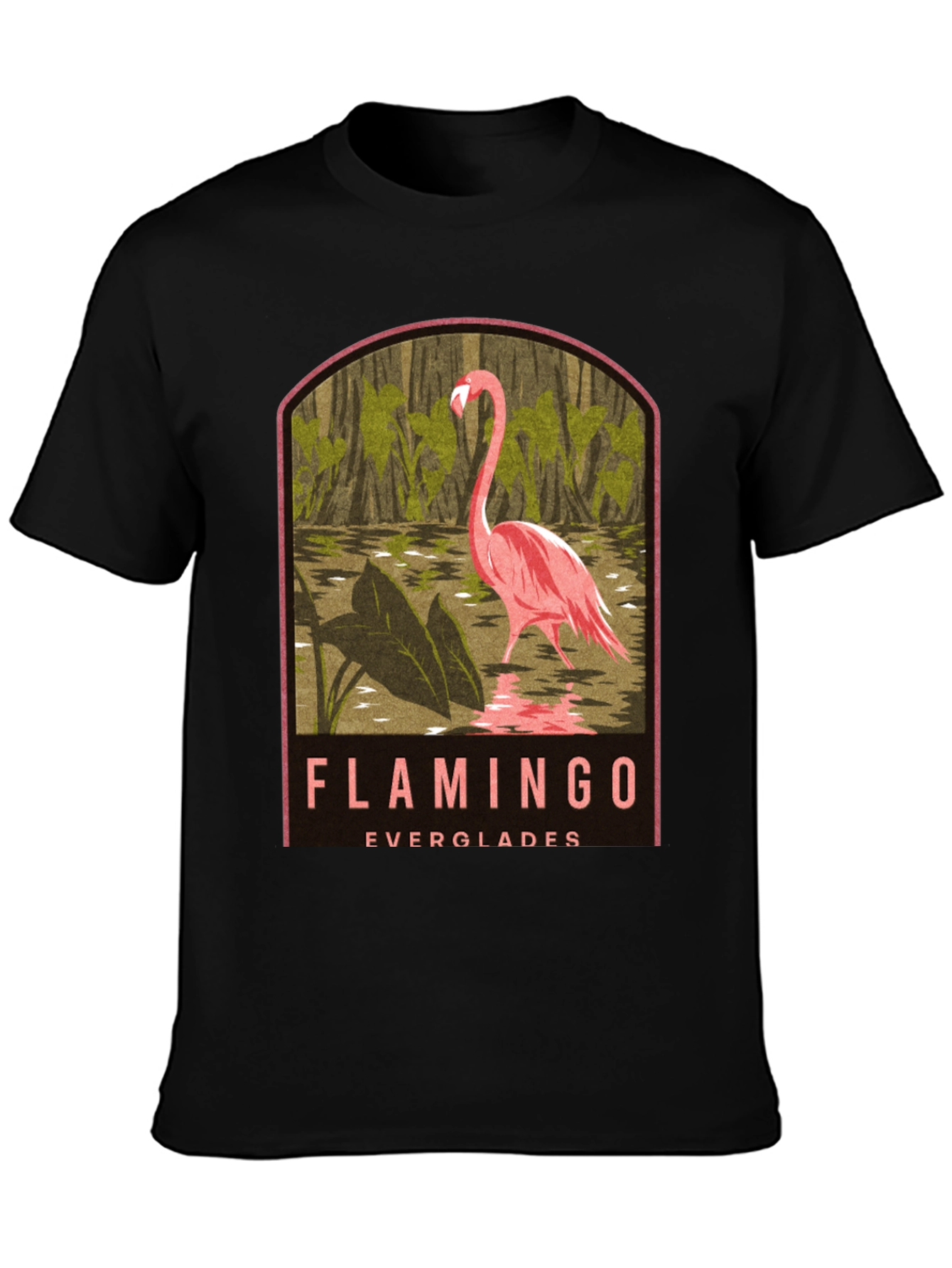 Flamingo Everglades Graphic Tee