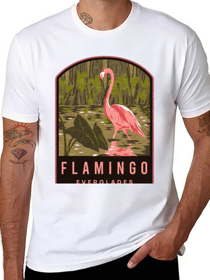 Flamingo Everglades Graphic Tee