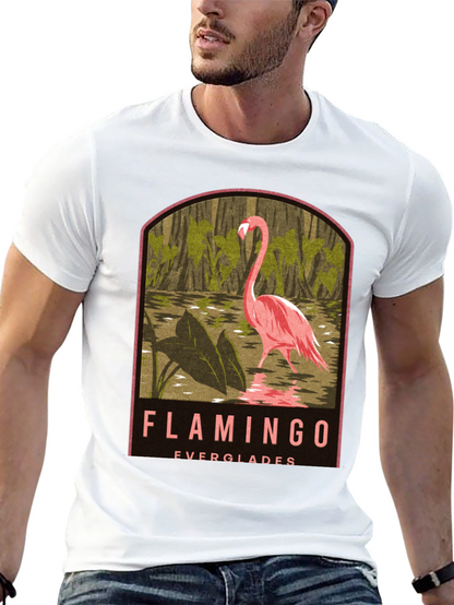 Flamingo Everglades Graphic Tee