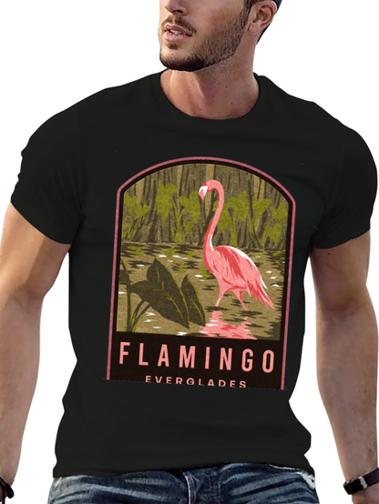 Flamingo Everglades Graphic Tee