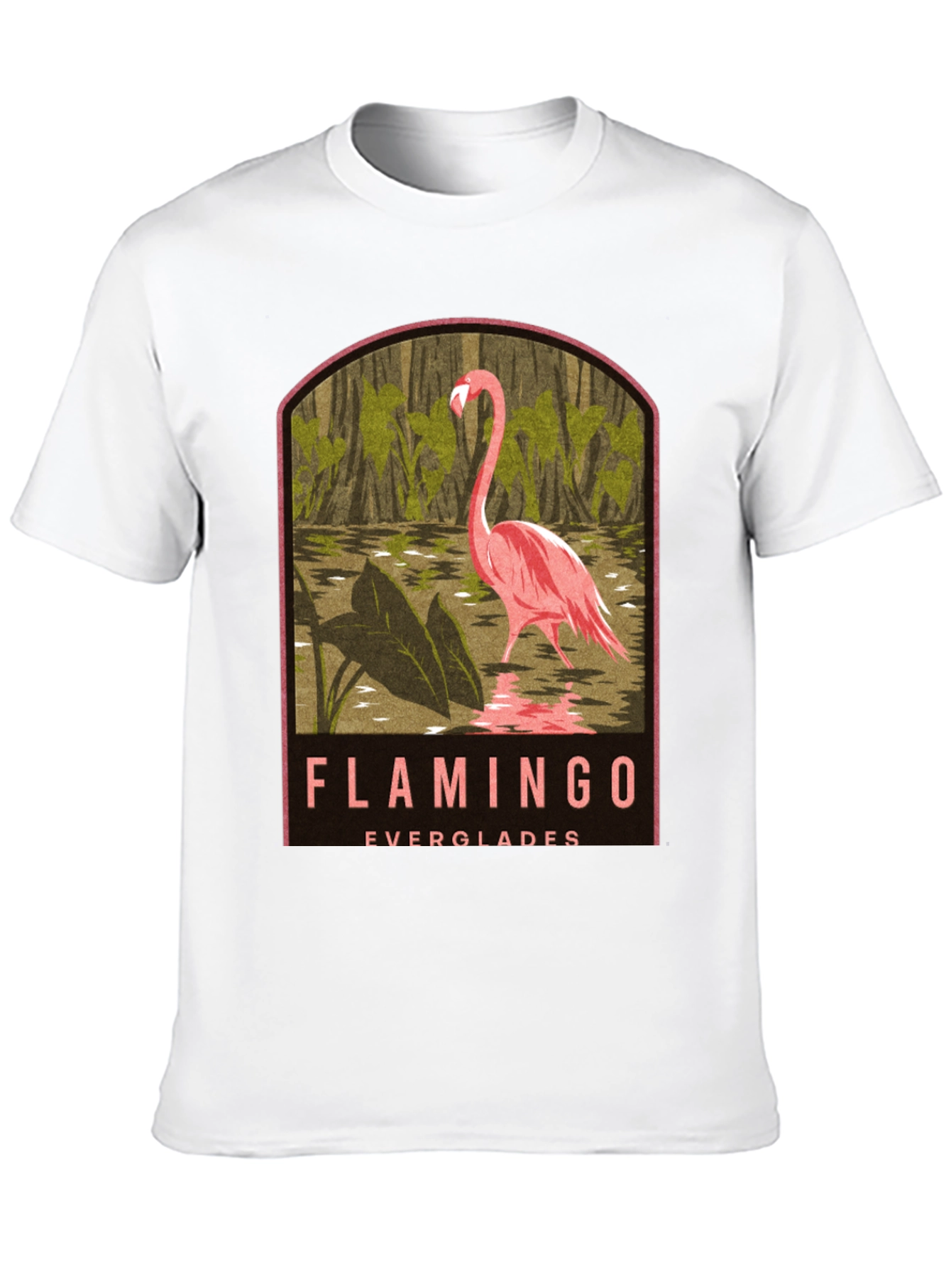 Flamingo Everglades Graphic Tee