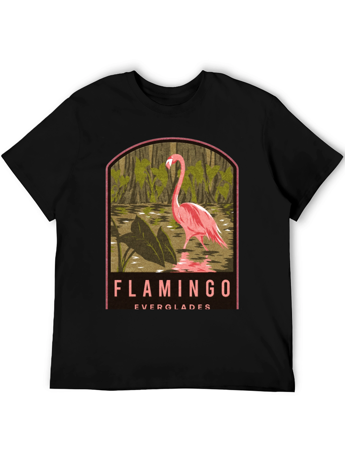Flamingo Everglades Graphic Tee