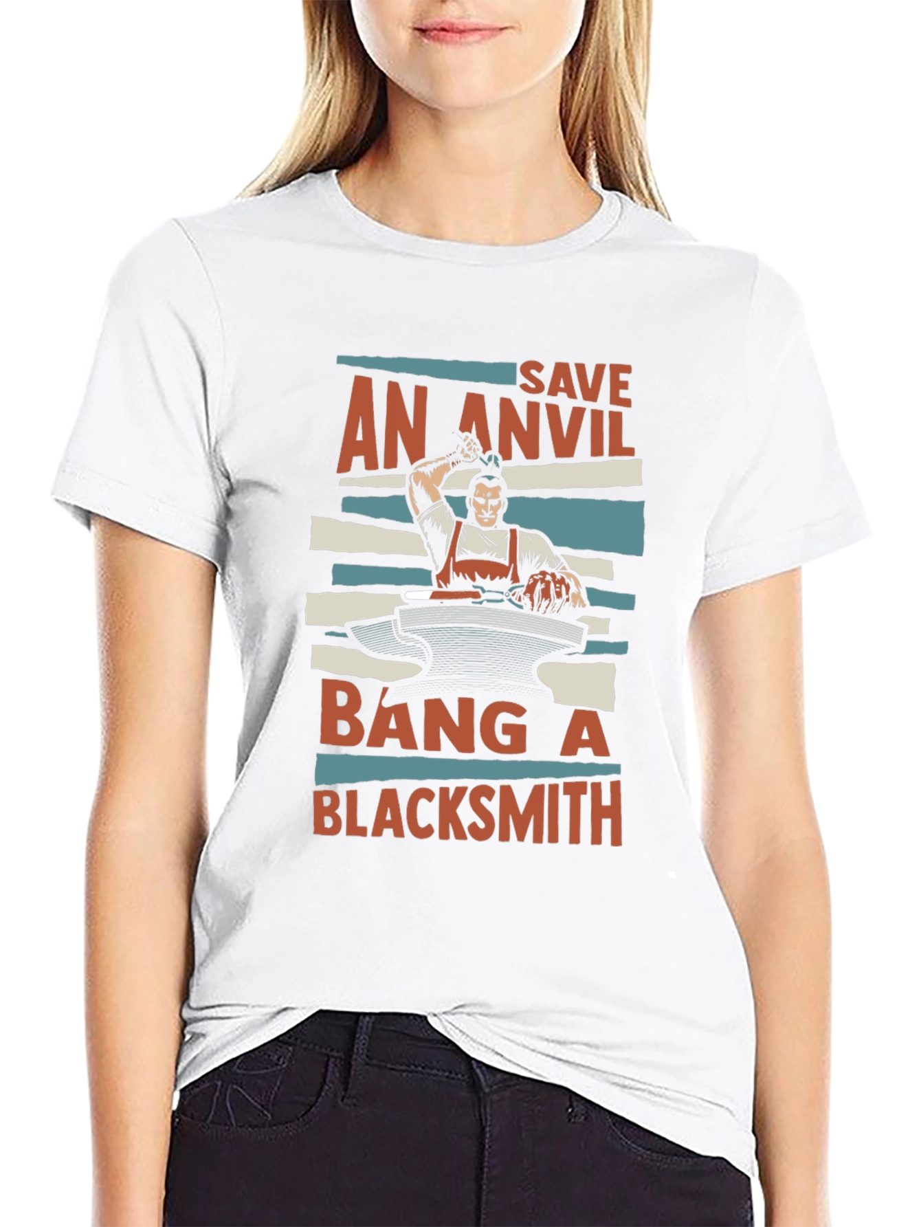 Save An Anvil Bang A Blacksmith T-Shirt