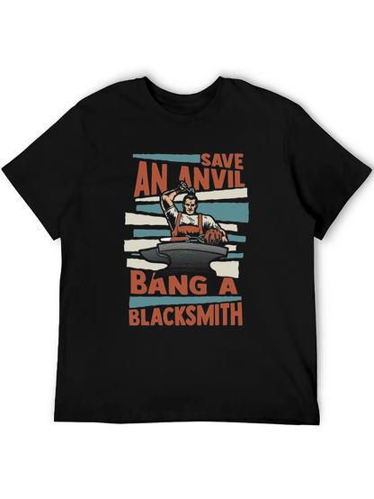Save An Anvil Bang A Blacksmith T-Shirt