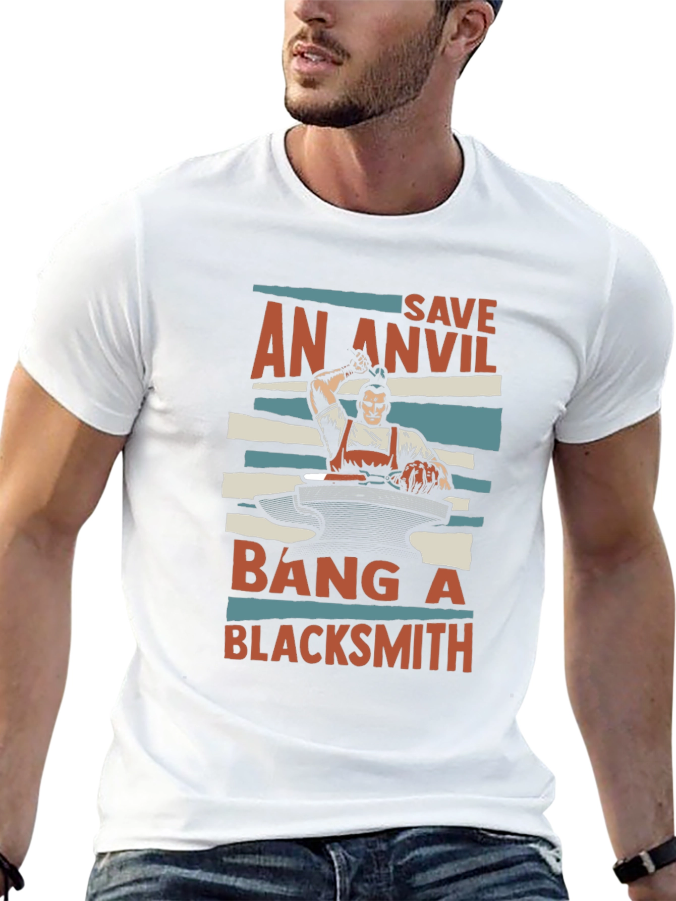 Save An Anvil Bang A Blacksmith T-Shirt