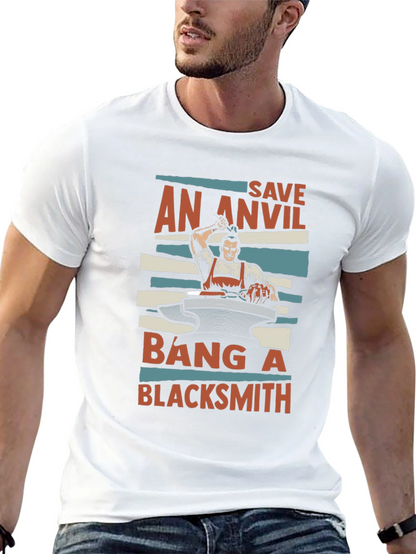 Save An Anvil Bang A Blacksmith T-Shirt