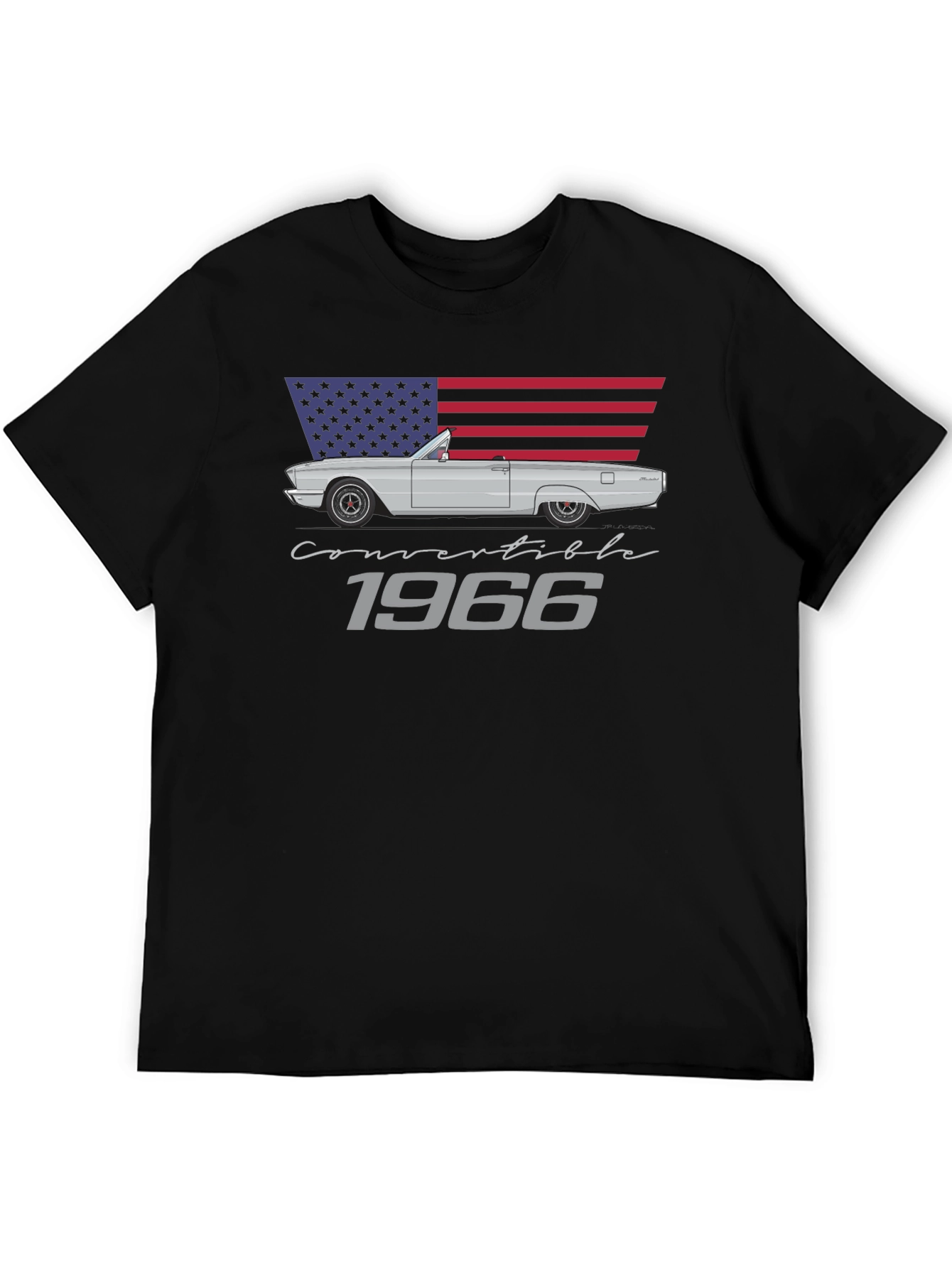 1966 Convertible Car Graphic Tee
