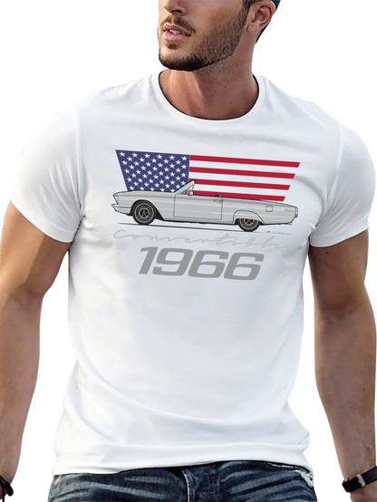 1966 Convertible Car Graphic Tee