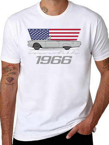1966 Convertible Car Graphic Tee