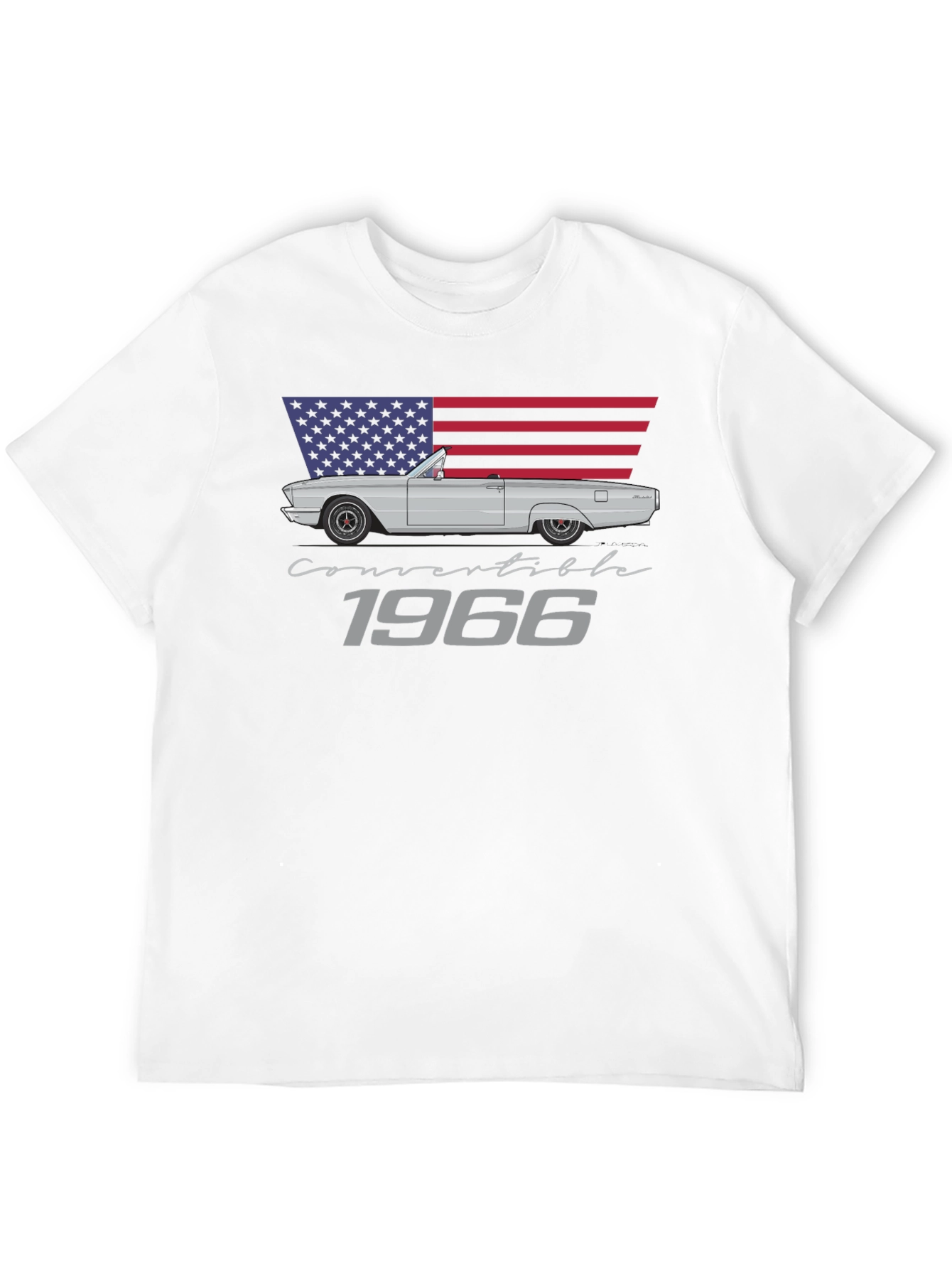 1966 Convertible Car Graphic Tee
