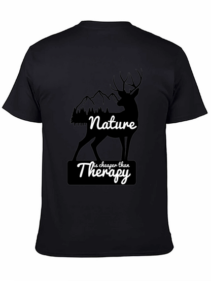 Nature is Cheaper Than Therapy Graphic Tee