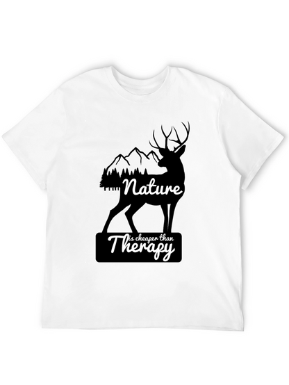 Nature is Cheaper Than Therapy Graphic Tee