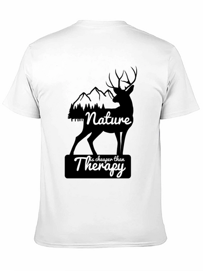 Nature is Cheaper Than Therapy Graphic Tee