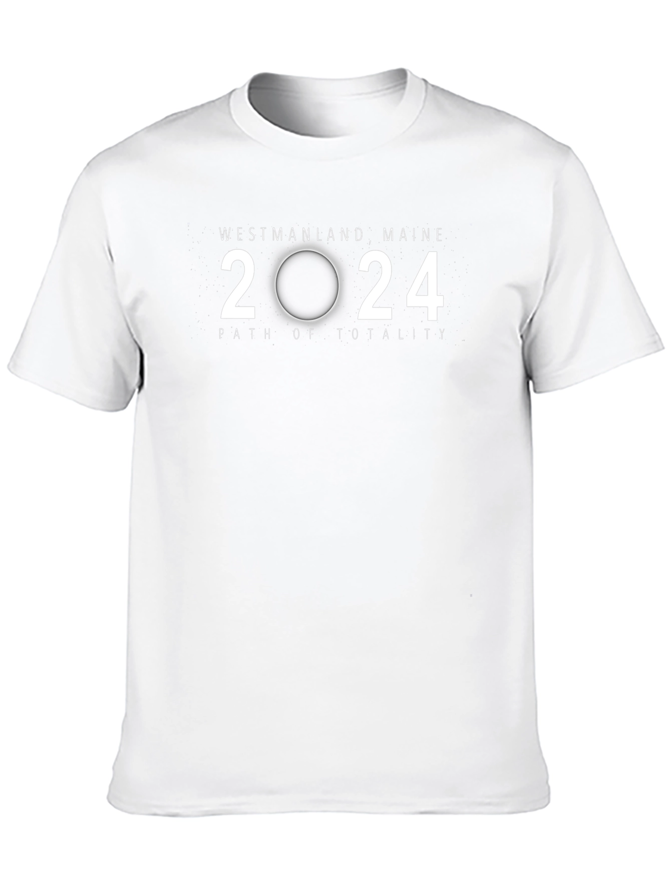 Westmanland Maine 2024 Eclipse Path of Totality T-Shirt