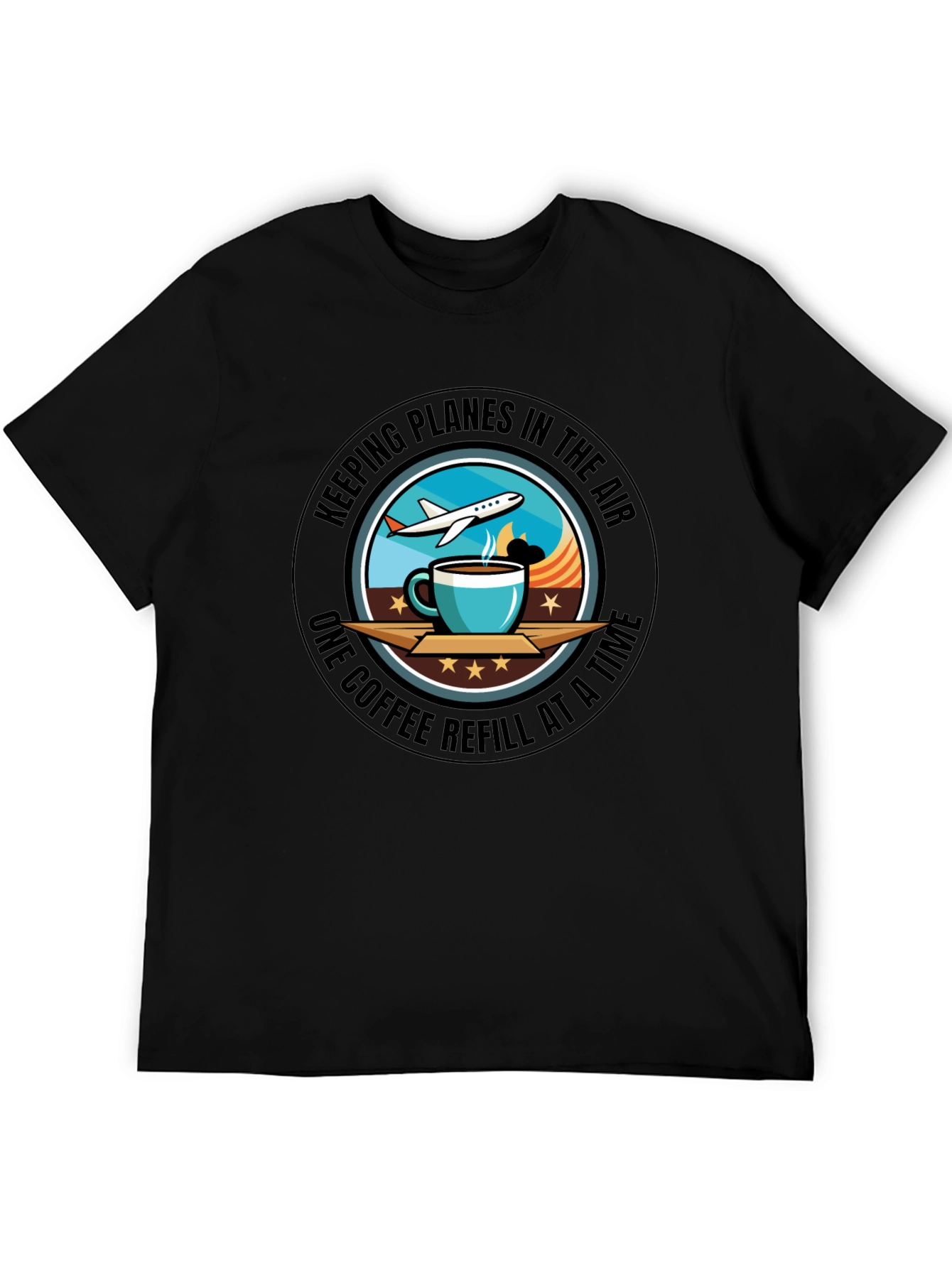 Keeping Planes in the Air Coffee T-Shirt