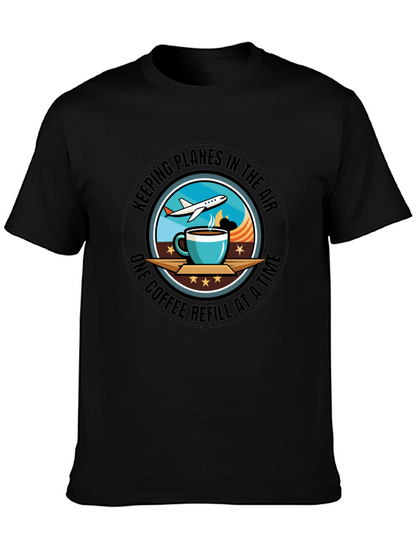 Keeping Planes in the Air Coffee T-Shirt