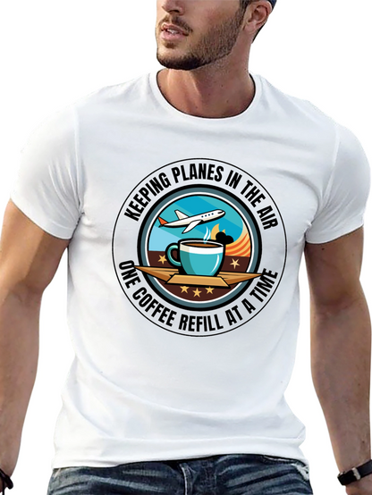 Keeping Planes in the Air Coffee T-Shirt