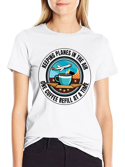 Keeping Planes in the Air Coffee T-Shirt