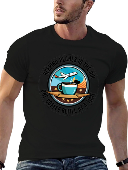Keeping Planes in the Air Coffee T-Shirt
