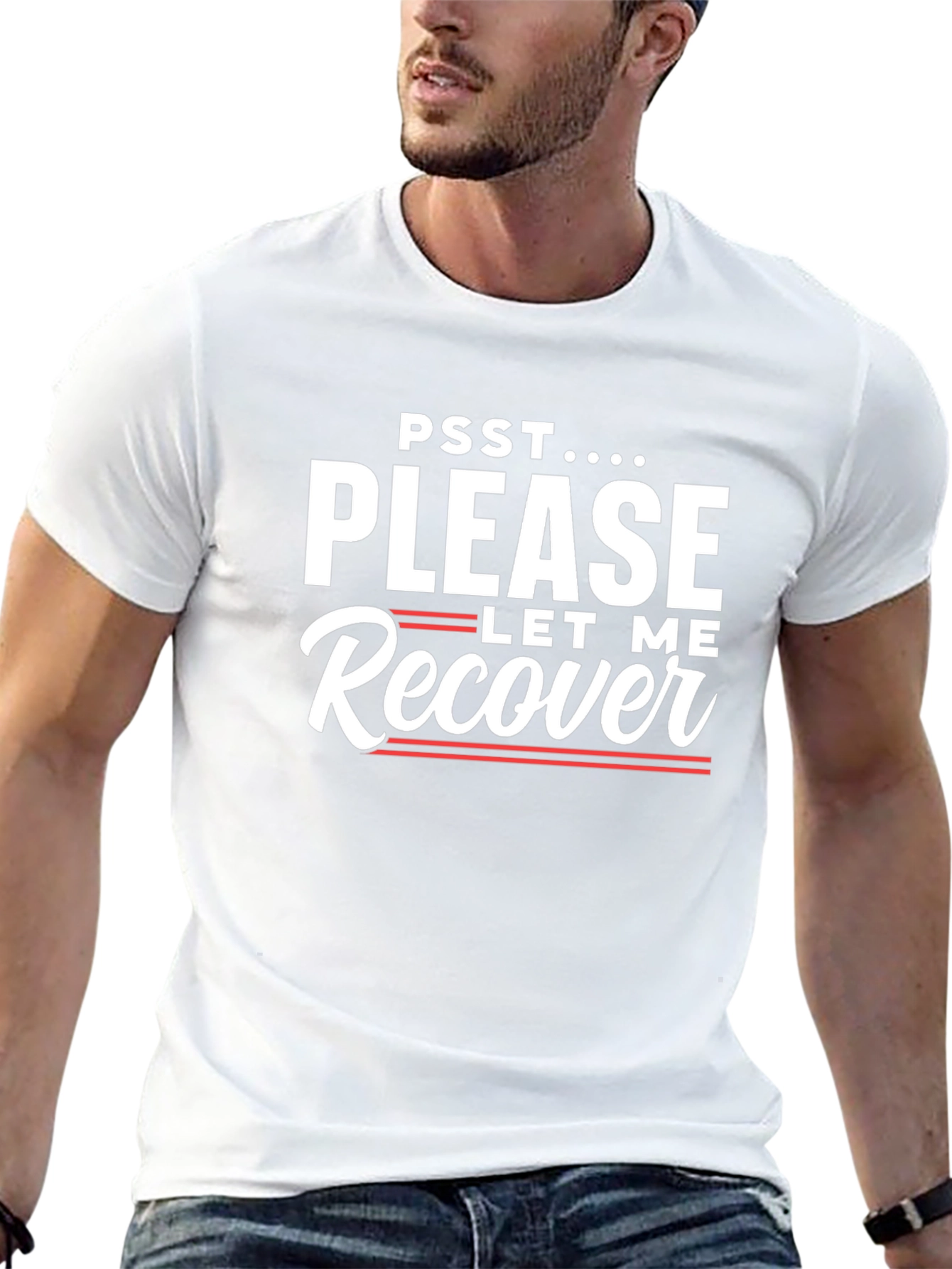 Psst...Please Let Me Recover Graphic Tee