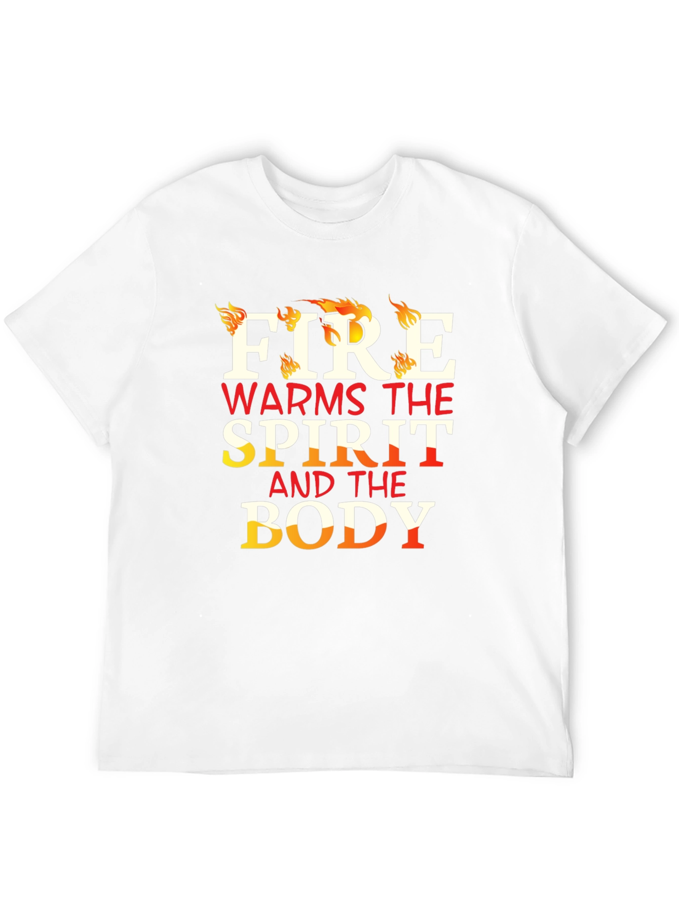 Fire Warms the Spirit Graphic Tee