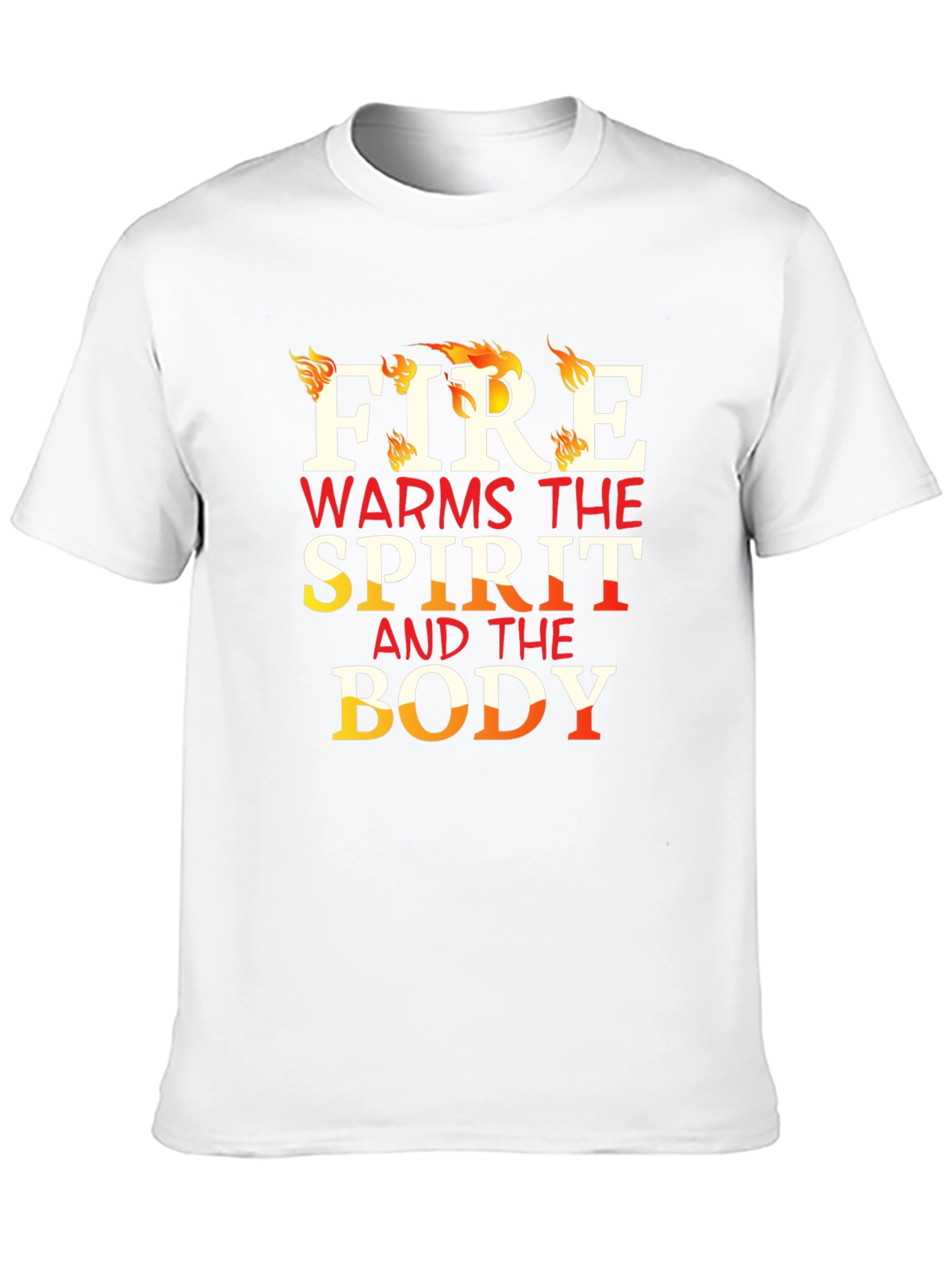 Fire Warms the Spirit Graphic Tee