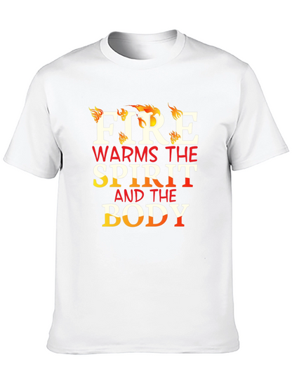 Fire Warms the Spirit Graphic Tee