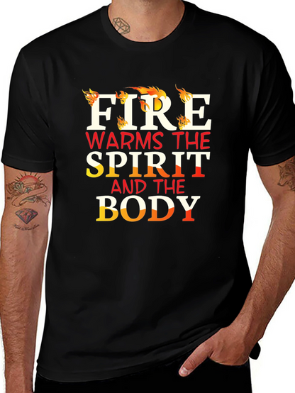 Fire Warms the Spirit Graphic Tee
